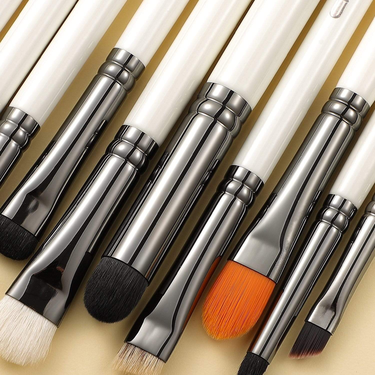 10 PCS EYE BRUSH KIT - LIGHT GUN BLACK