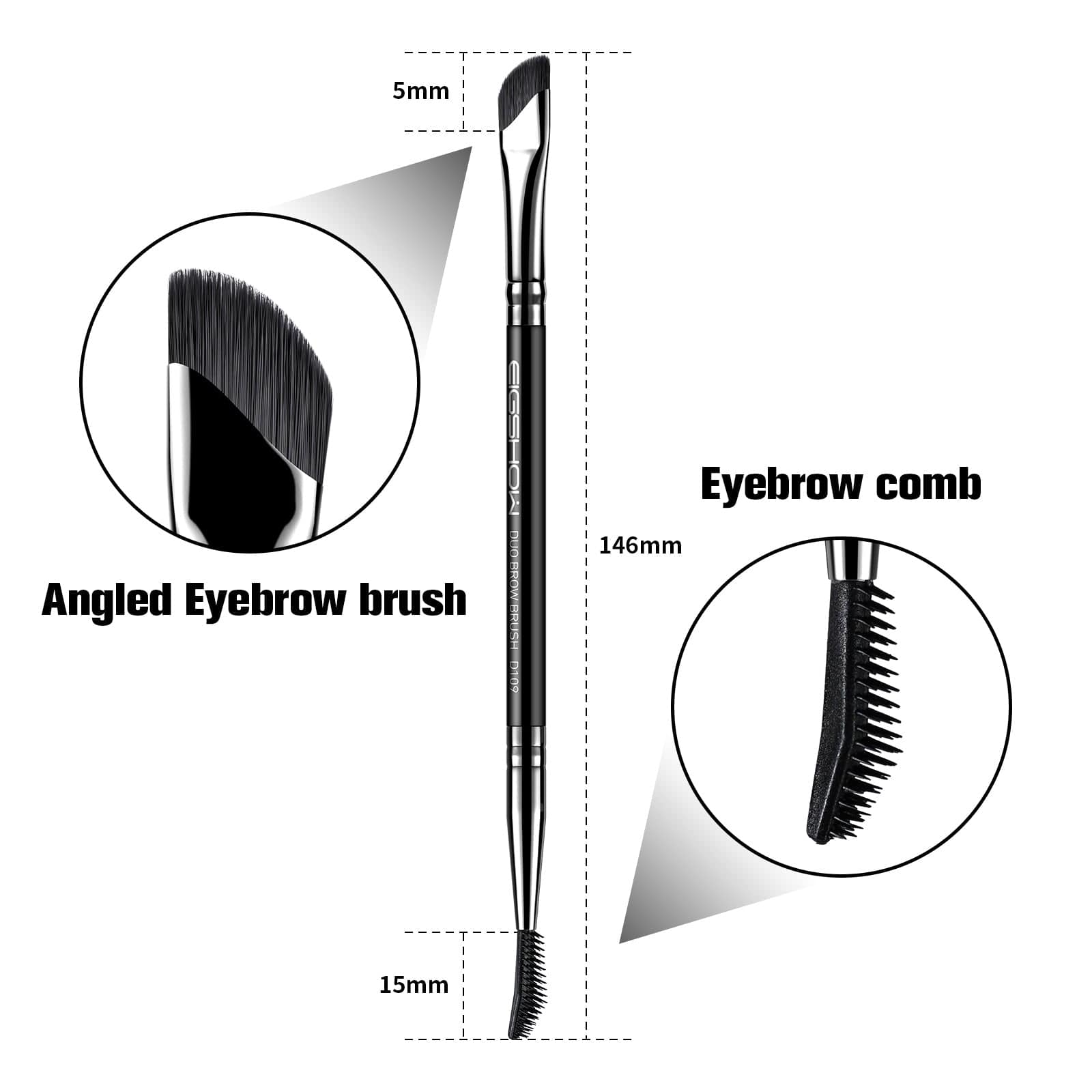 EIGSHOW Duo Eyebrow Brush D109