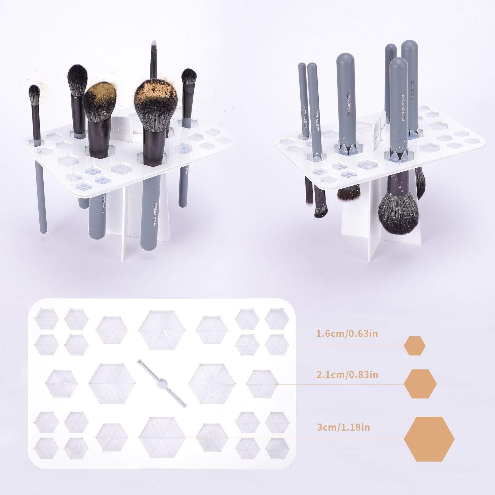 Brush Care Series - 4 Pieces Cleaning, Drying and Shaping Kit