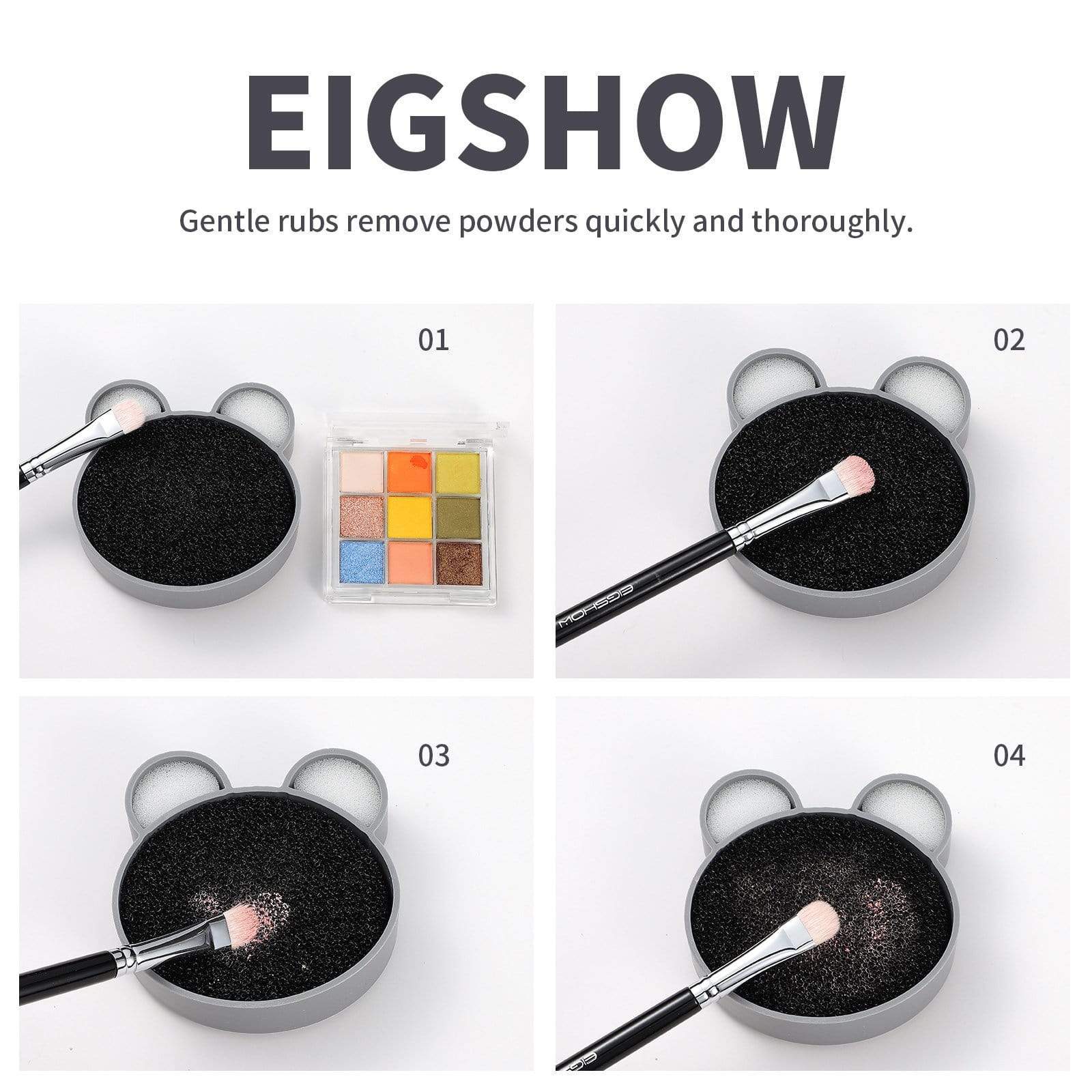 Brush Care Series - 4 Pieces Cleaning, Drying and Shaping Kit