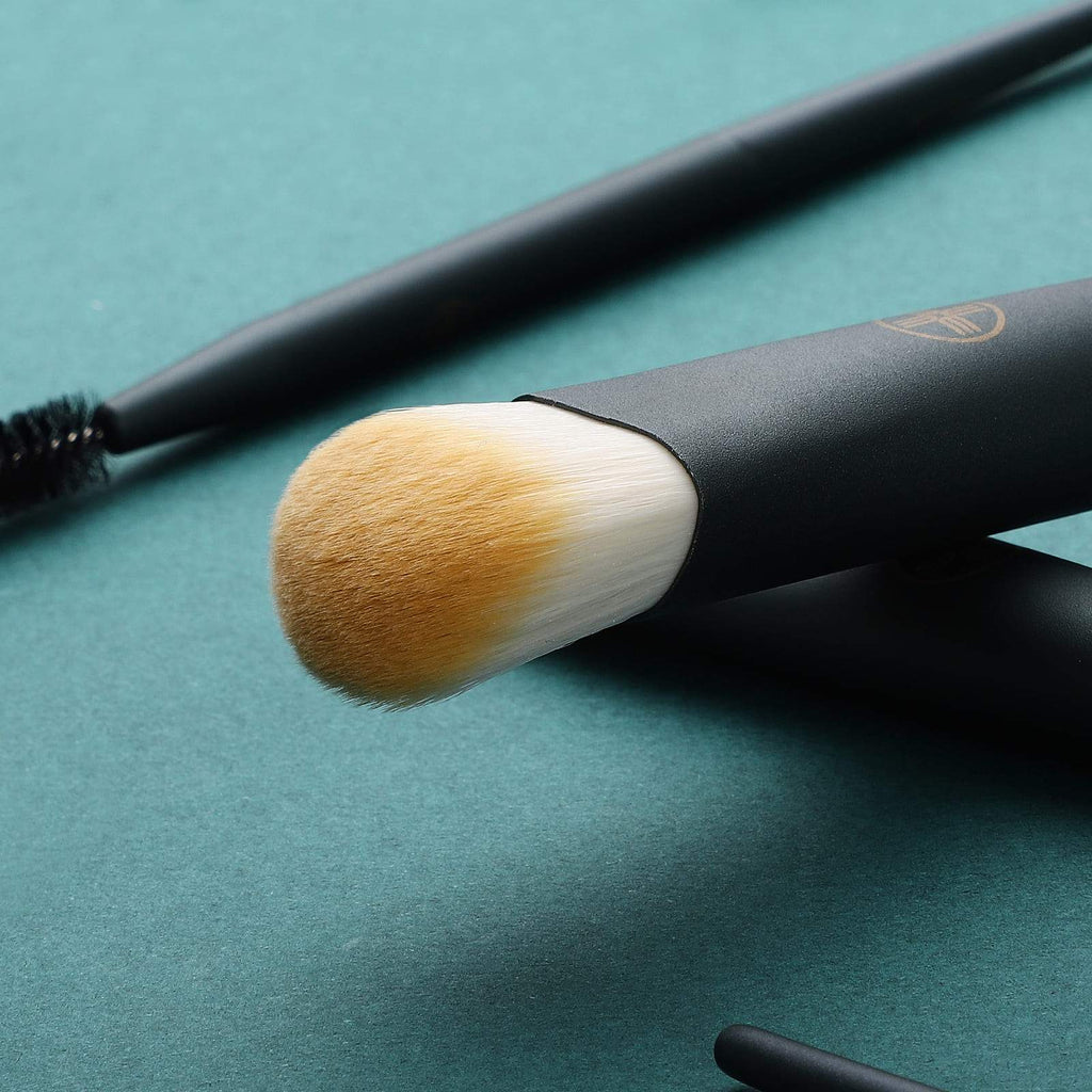 CHIC SERIES-18PCS MINI MAKEUP BRUSH KIT-SHADED SPRUCE