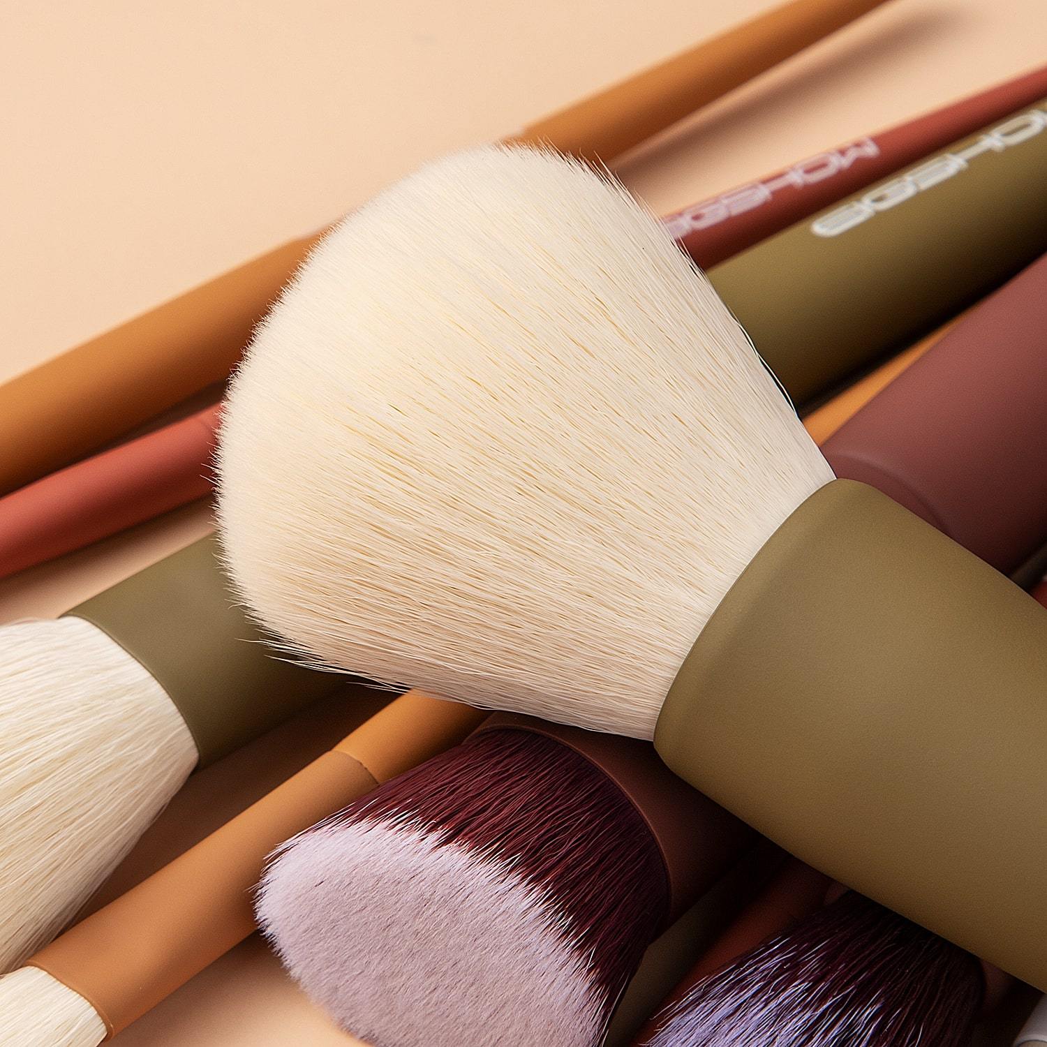 5-COLOR SERIES - 9 PCS MAKEUP BRUSH KIT