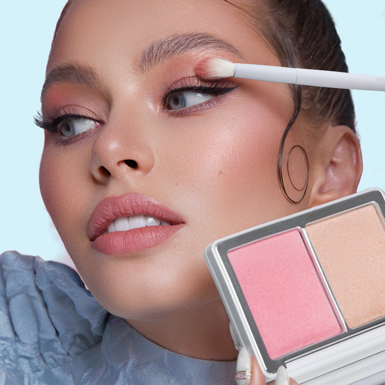 5-COLOR SERIES - 9 PCS MAKEUP BRUSH KIT